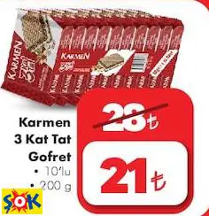 KARMEN 3 KAT TAT GOFRET • 10’LU 200 G